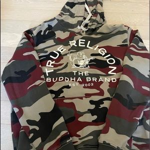 True Religion Red Camo Hoodie